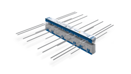 Schöck Isokorb® T tipo K-F con reggispinta HTE Compact®: l’elemento per l’isolamento termico di balconi a sbalzo nelle costruzioni prefabbricate